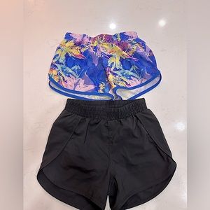 Girls athletic shorts